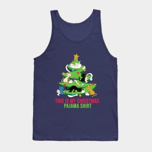 This is my Christmas Pajama shirt Tank Top